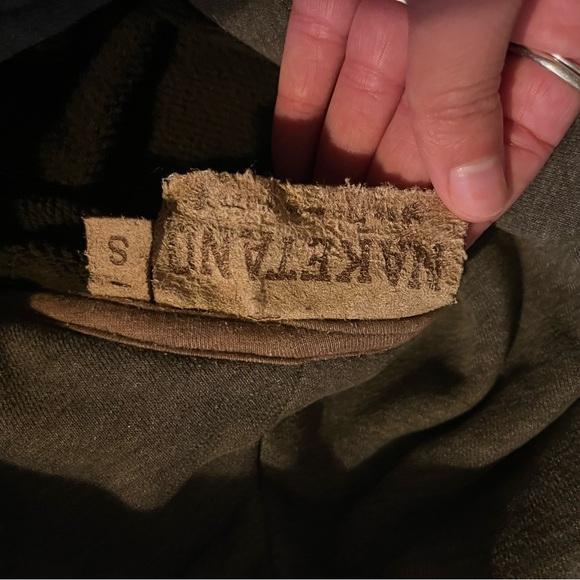 SOLD. Army green Naketano sweatshirt. Size small. - Picture 6 of 6